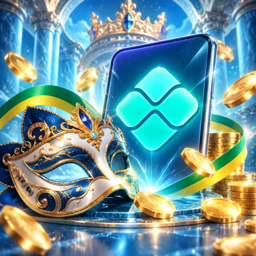 Celular confirmando um saque prioritário do nível VIP