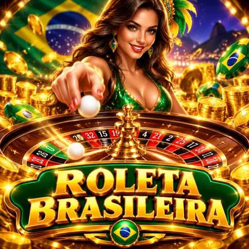 Mesa de roleta brasileira com dealer interagindo com os jogadores